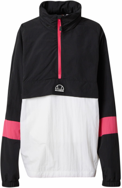 ELLESSE Športová bunda 'Ambrosia'  ružová / čierna / biela