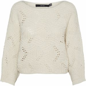 VERO MODA Sveter 'GIGI'  krémová