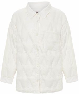 MYMO Prechodná bunda  biela