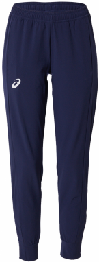 ASICS Športové nohavice 'MATCH'  námornícka modrá / biela