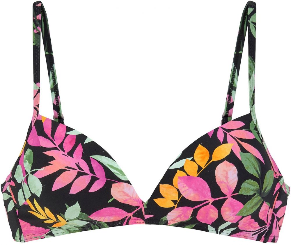 VIVANCE Bikinový top  zmiešané farby / čierna