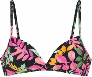 VIVANCE Bikinový top  zmiešané farby / čierna