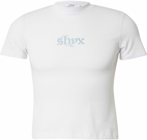 SHYX Tričko 'Sharli'  svetlomodrá / biela
