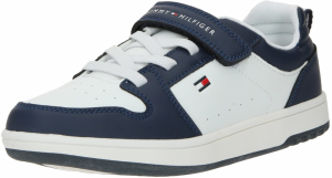 TOMMY HILFIGER Tenisky  tmavomodrá / červená / biela