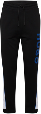 HUGO Blue Nohavice 'Narlos'  modrá / čierna / biela