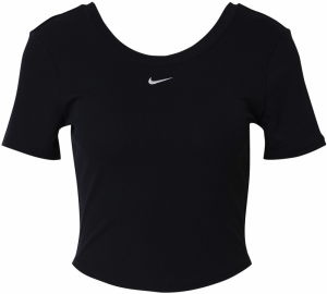 Nike Sportswear Tričko  čierna / biela