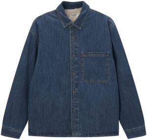 Pull&Bear Prechodná bunda  modrá denim