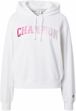 Champion Authentic Athletic Apparel Mikina  ružová / biela