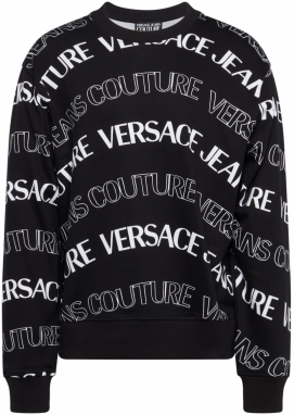 Versace Jeans Couture Mikina  čierna / biela