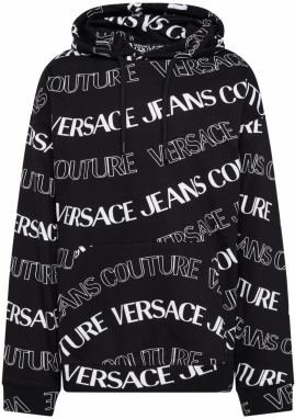 Versace Jeans Couture Mikina  čierna / biela