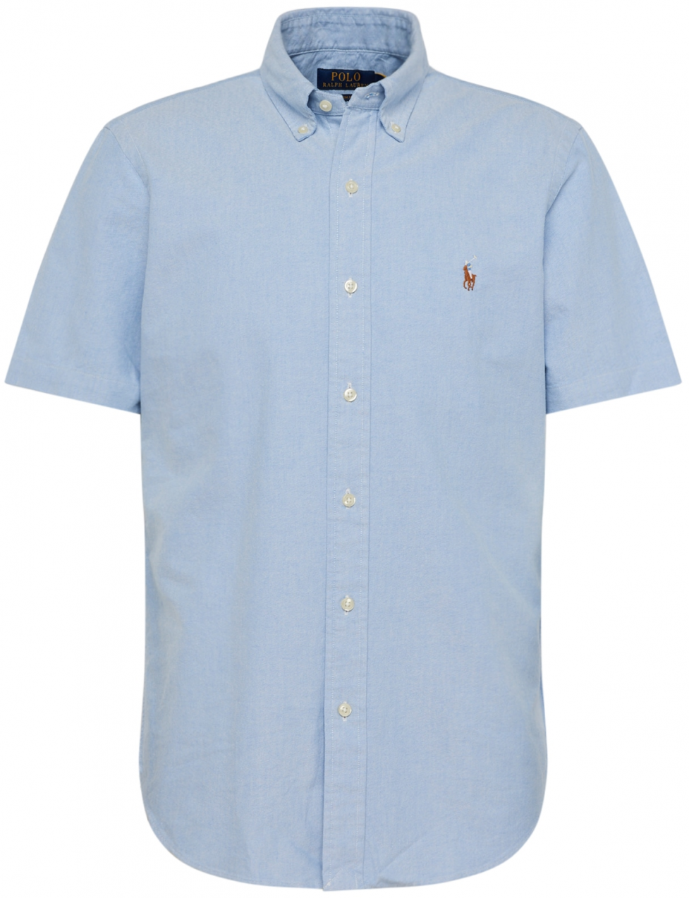 Polo Ralph Lauren Košeľa  svetlomodrá / hnedá