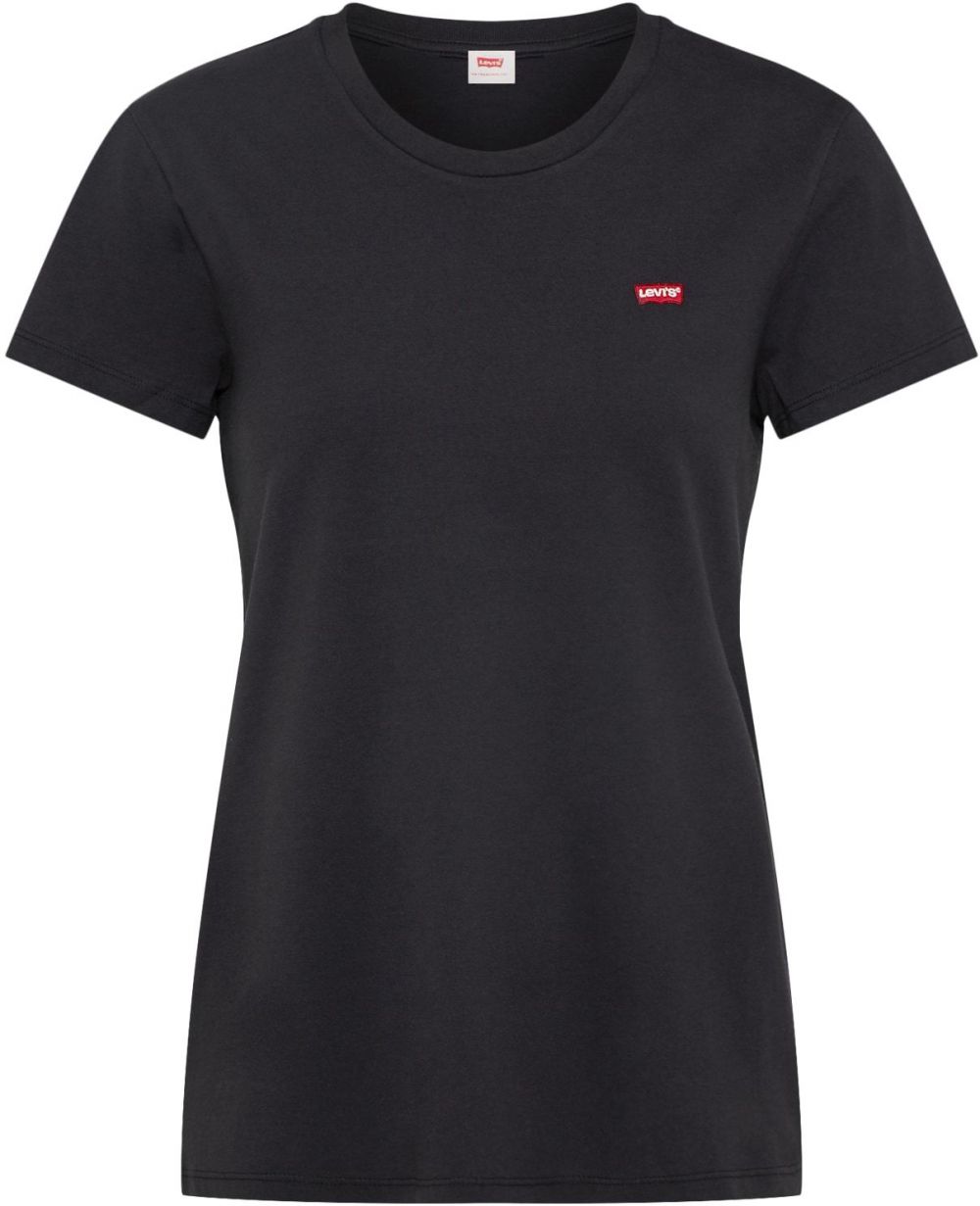 LEVI'S ® Tričko 'Perfect Tee'  ohnivo červená / čierna / biela