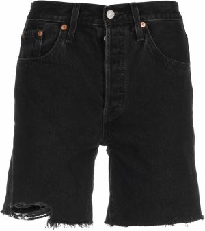 LEVI'S ® Džínsy '501 Mid Thigh Short'  hnedá / červená / čierna / biela