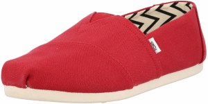 TOMS Espadrilky 'ALPARGATA'  červená