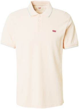 LEVI'S ® Tričko 'Levis HM Polo'  béžová / sivá / červená / biela