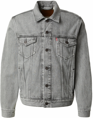 LEVI'S ® Prechodná bunda 'The Trucker Jacket'  sivý denim