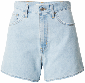 LEVI'S ® Džínsy 'High Waisted Mom Short'  modrá denim / svetlohnedá