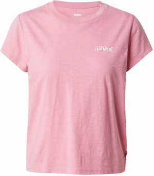 LEVI'S ® Tričko 'Graphic Authentic Tshirt'  svetloružová / biela