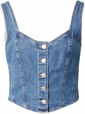 LEVI'S ® Top 'Alani Corset'  modrá denim