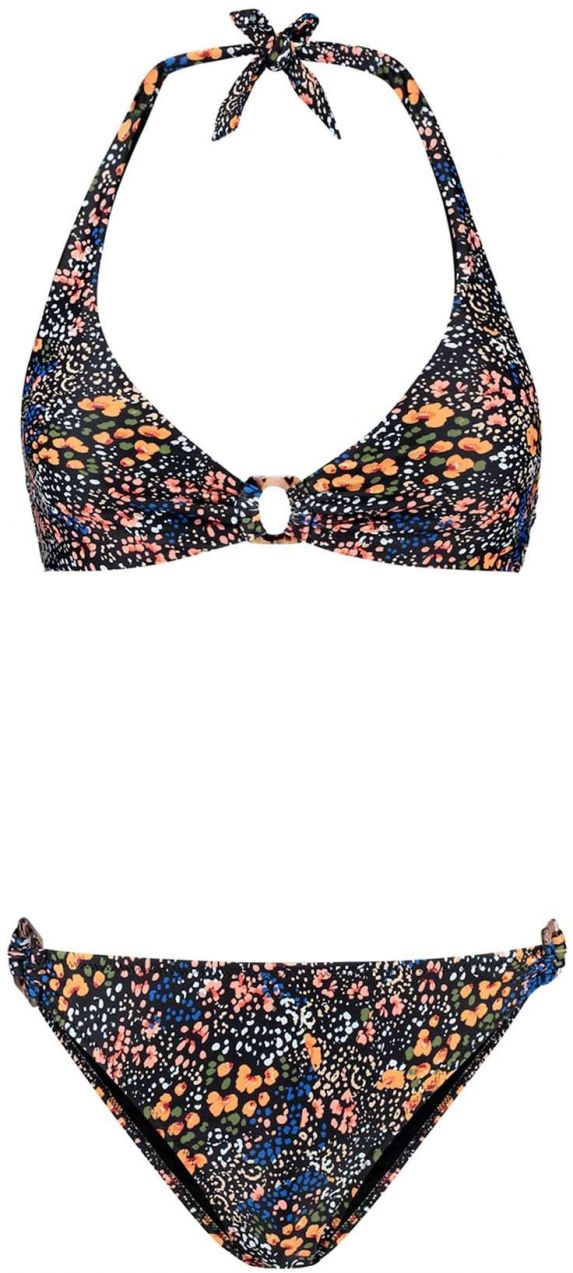 Shiwi Bikiny 'Caro'  modrá / zelená / svetlooranžová / čierna