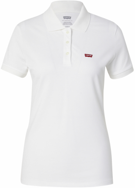 LEVI'S ® Tričko 'Levi's HM Polo'  červená / biela