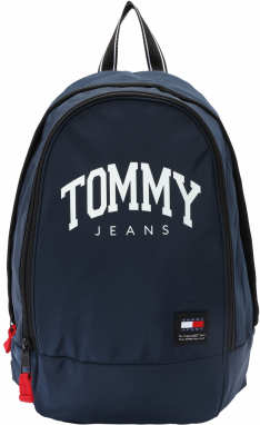 Tommy Jeans Batoh  námornícka modrá / biela