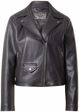 LEVI'S ® Prechodná bunda 'Lelou Shrunken Moto'  čierna