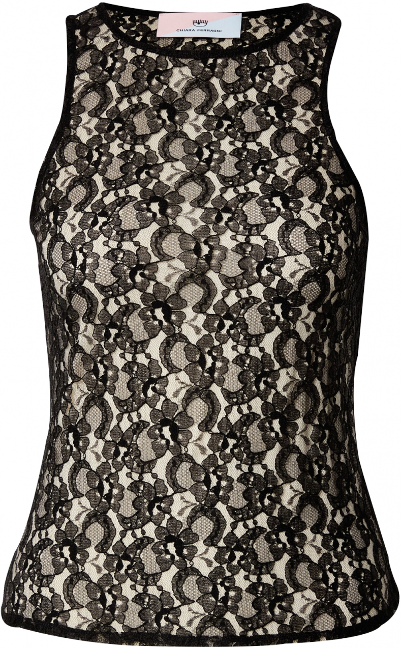 Chiara Ferragni Top  čierna