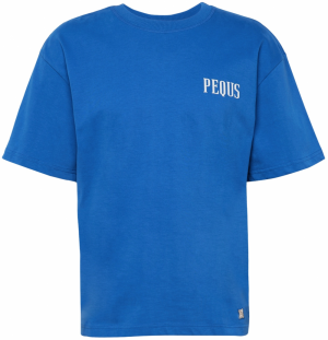 Pequs Tričko  modrá / biela