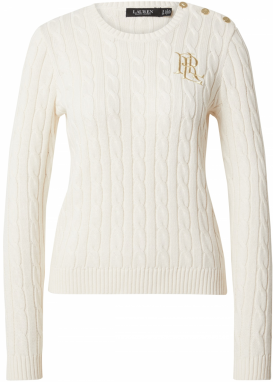 Lauren Ralph Lauren Sveter  krémová / zlatá