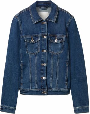 TOM TAILOR DENIM Prechodná bunda  modrá denim