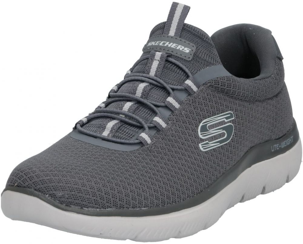 SKECHERS Slip-on obuv 'Summits'  sivá / svetlosivá