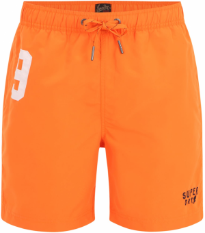 Superdry Plavecké šortky  oranžová / čierna / biela