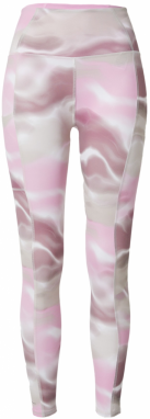 COLUMBIA Športové nohavice 'Boundless Trek'  sivobéžová / orchideová / farba lesného ovocia / biela