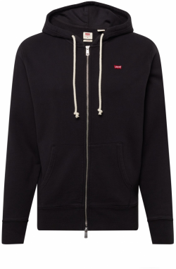 LEVI'S ® Tepláková bunda 'New Original Zip Up'  čierna