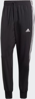 ADIDAS SPORTSWEAR Športové nohavice 'Essentials'  čierna / biela