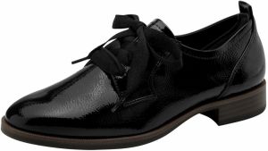 TAMARIS Šnurovacie topánky  čierna