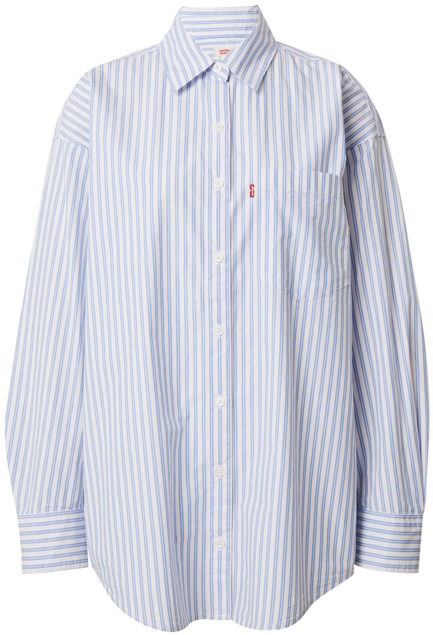 LEVI'S ® Blúzka 'Lola Shirt'  svetlomodrá / červená / biela