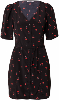 GLAMOROUS Šaty  červená / čierna