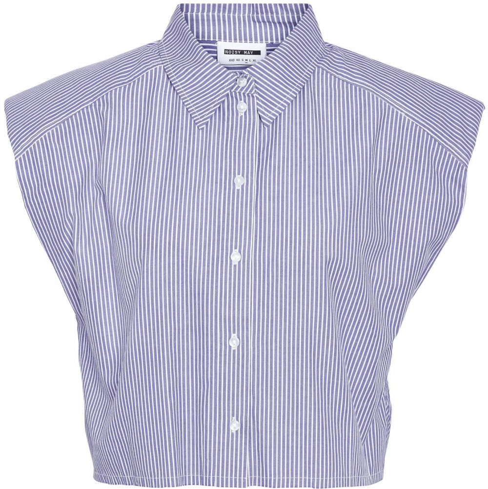 Noisy may Blúzka 'KATRINE'  modrá / biela