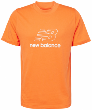 new balance Tričko  oranžová / biela