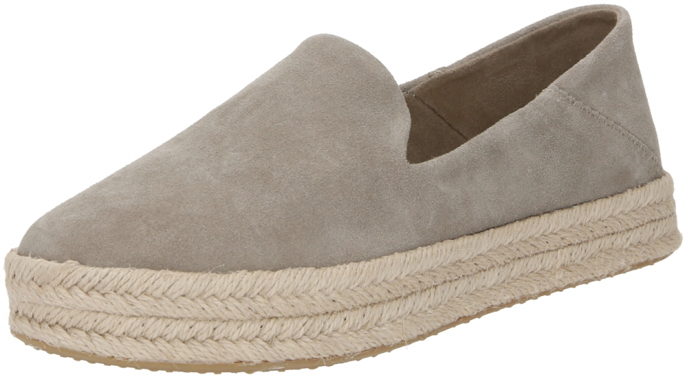 TOMS Espadrilky  tmavobéžová