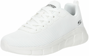 SKECHERS Nízke tenisky 'BOBS B FLEX'  čierna / biela