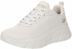 SKECHERS Nízke tenisky 'Bobs B Flex Hi'  tmavobéžová / biela ako vlna