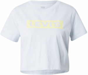 LEVI'S ® Tričko 'GR Cropped Jordie Tee'  pastelovo modrá / pastelovo žltá