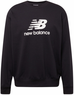 new balance Mikina  čierna / biela