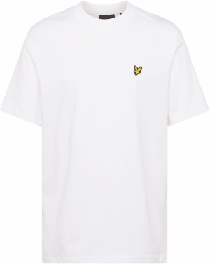 Lyle & Scott Tričko  žltá / čierna / biela