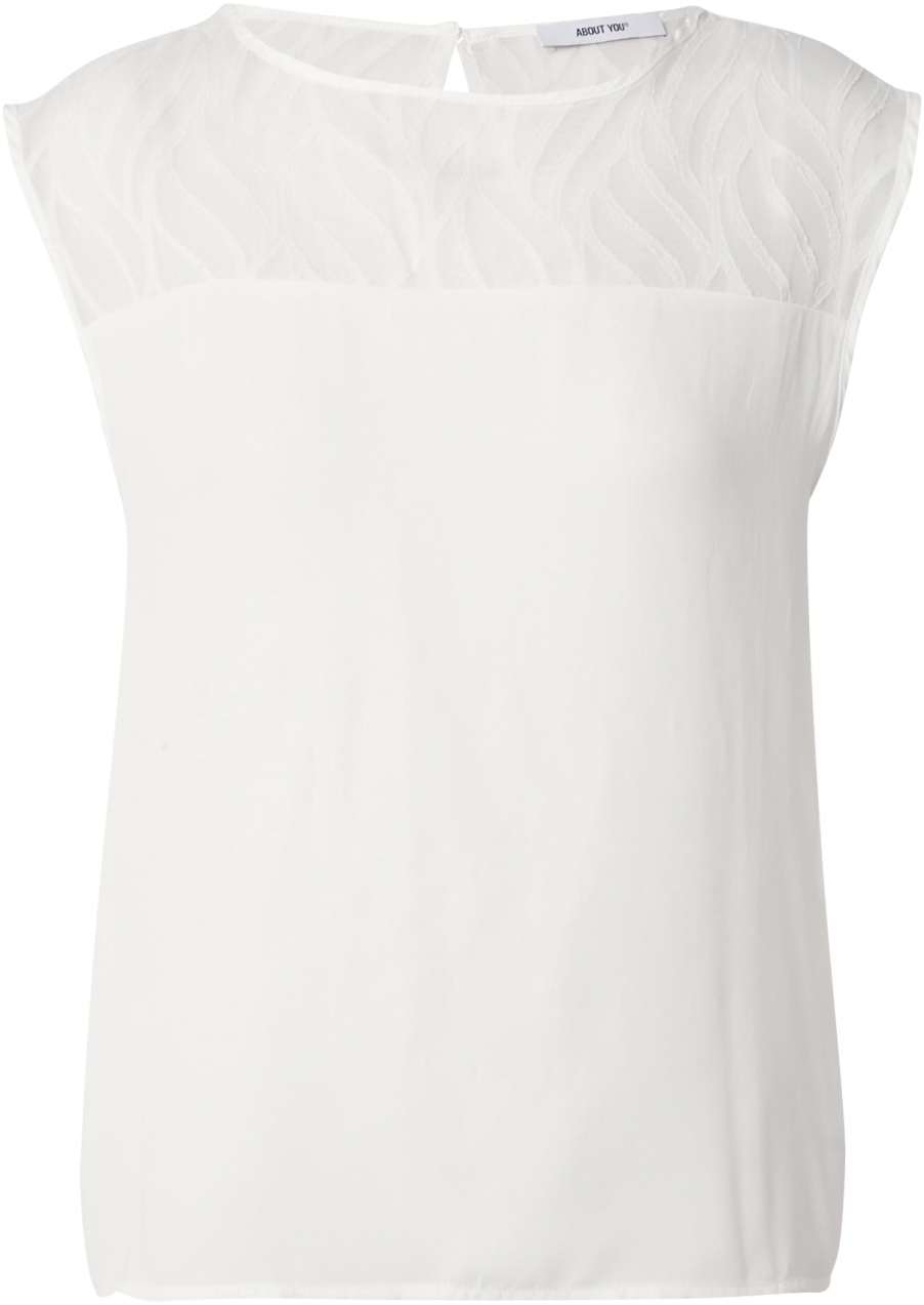 ABOUT YOU Tričko 'Rhea'  biela