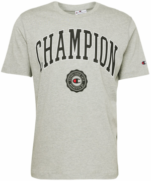 Champion Authentic Athletic Apparel Tričko  sivá melírovaná / červená / čierna / biela