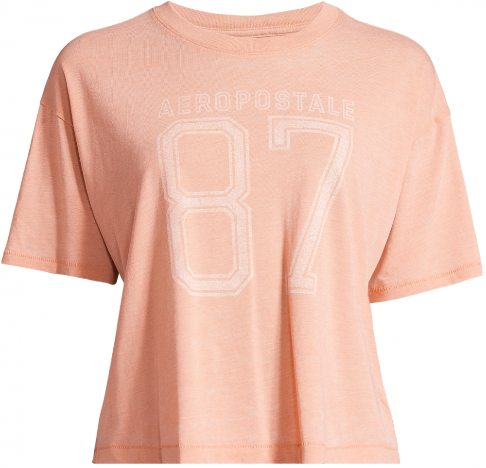 AÉROPOSTALE Tričko  oranžová / pastelovo oranžová